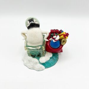 Hamilton Penguin Polar Playmates Stuck on Christmas Figurine Very Chilly 3"